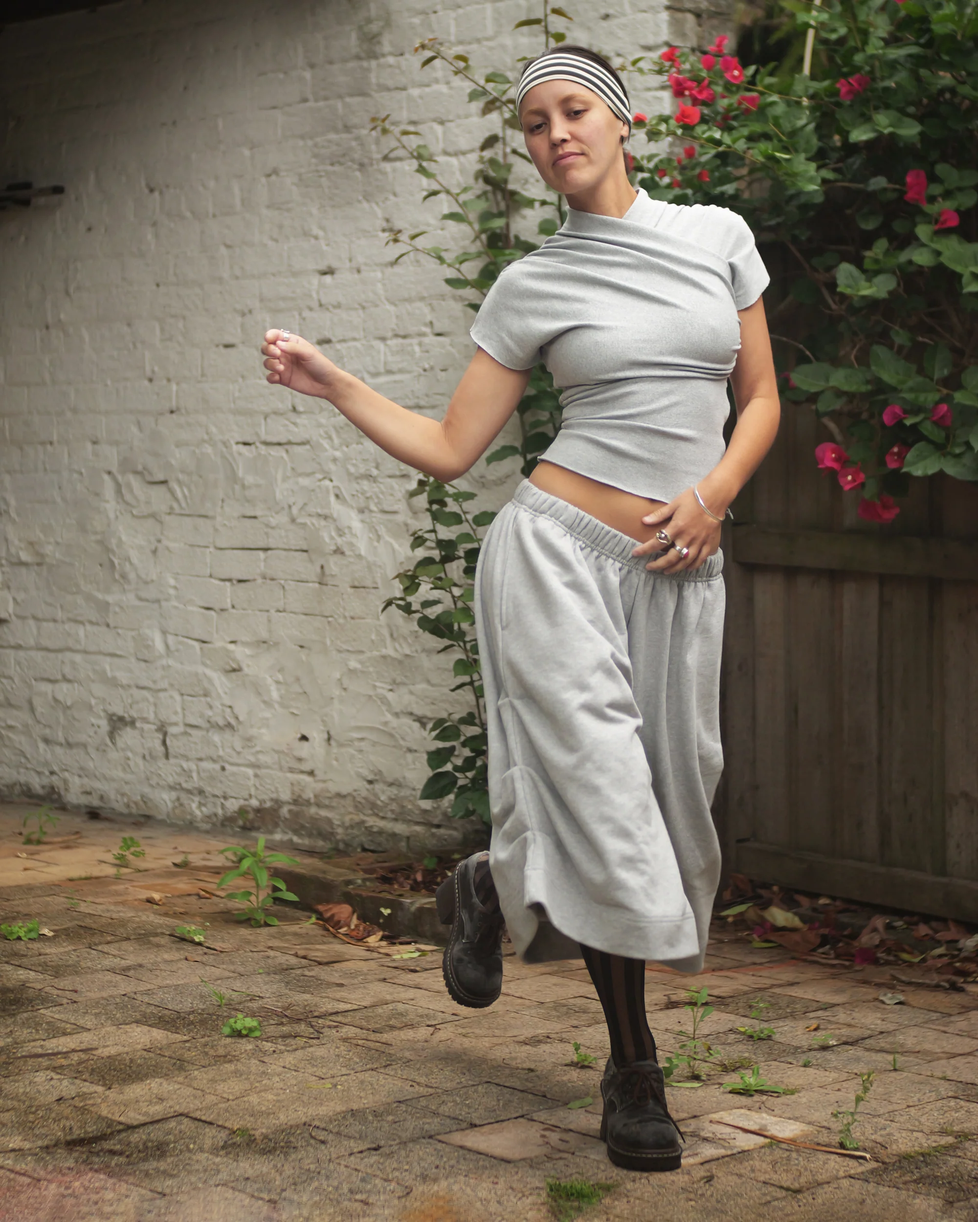 Goro Kenji Shorts in Grey Marle - Image 5