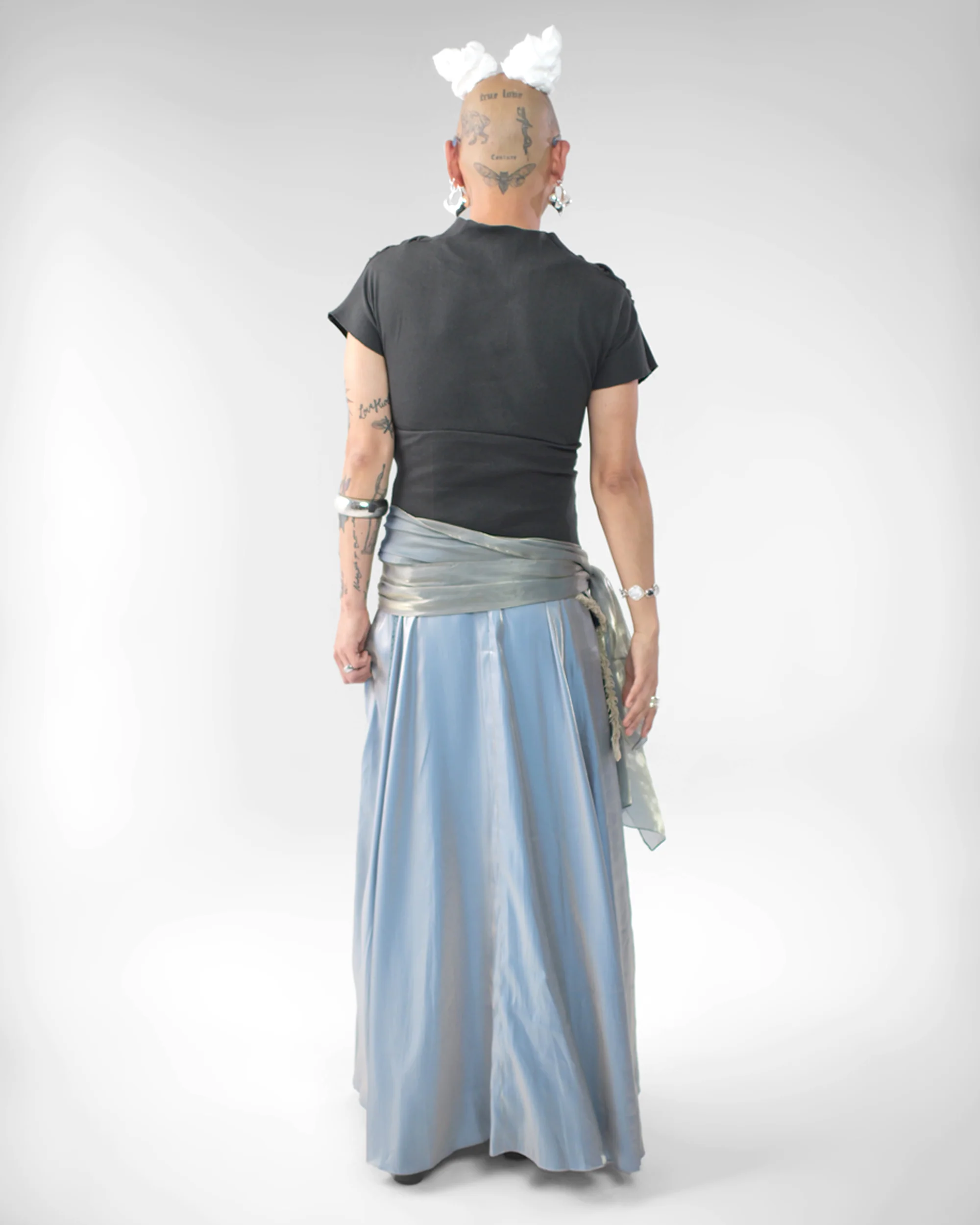 Kimono Ribbed Top in Stone - Image 11