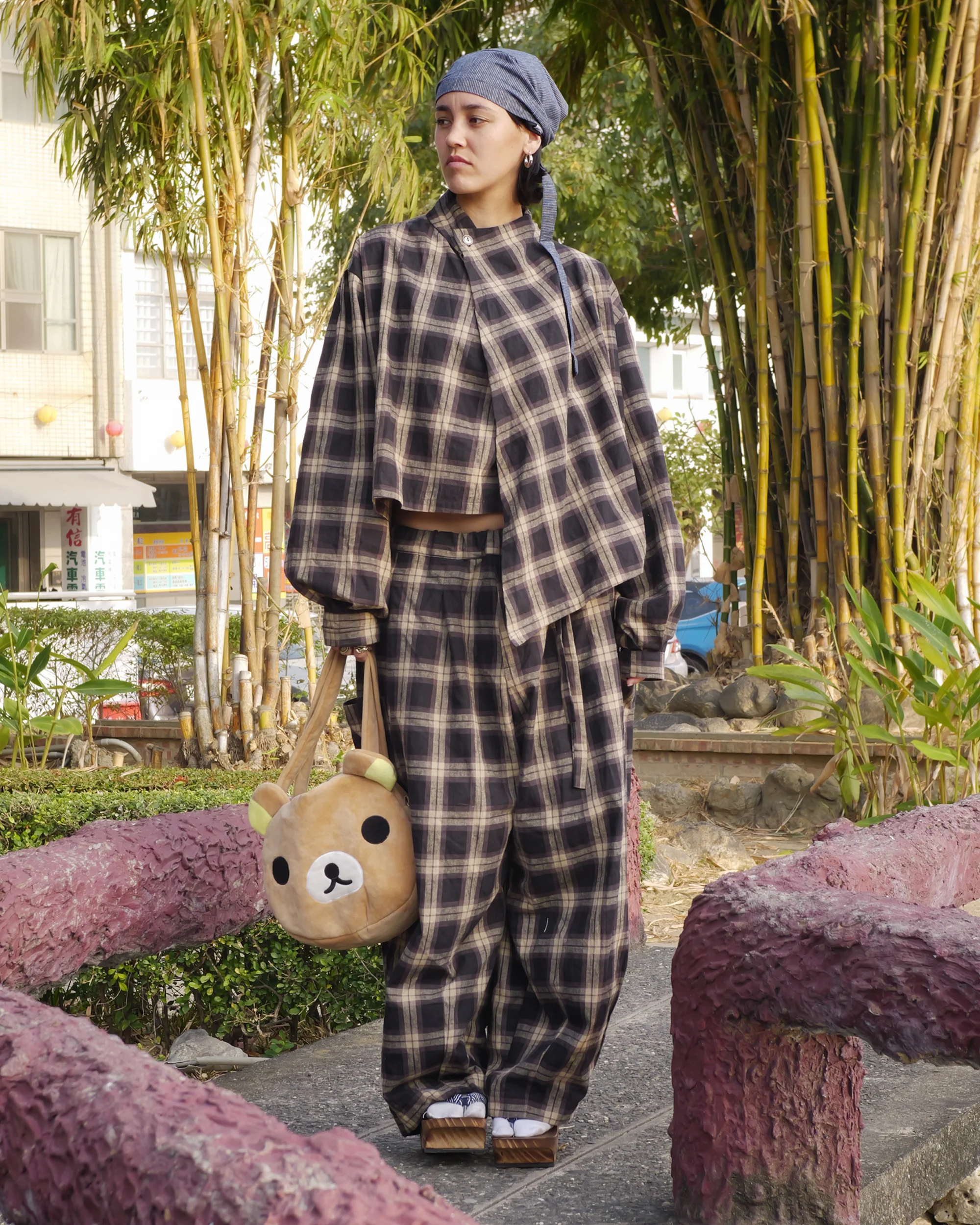 Long Sleeve Wang Top in Sesame - Image 10