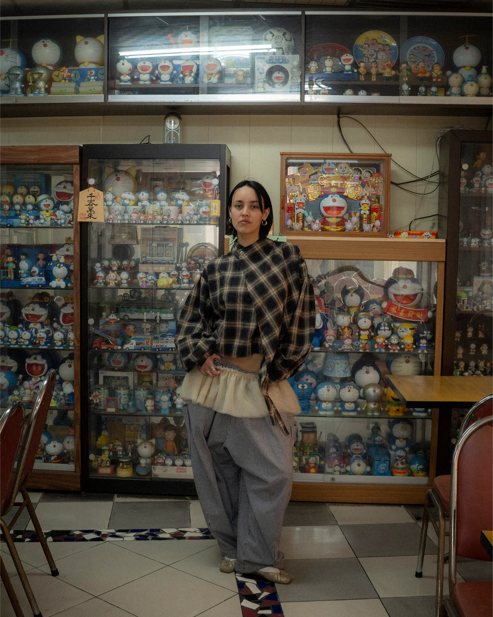 Long Sleeve Wang Top in Sesame - Image 17