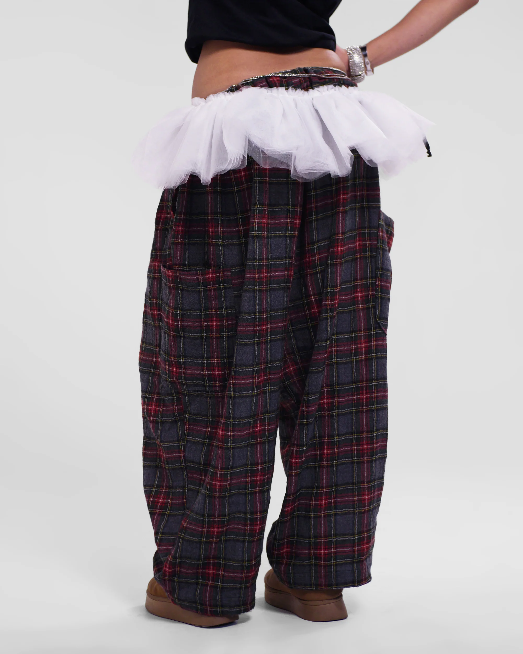 Lucky Pierrot Pant V2 in Classic Tartan - Image 10