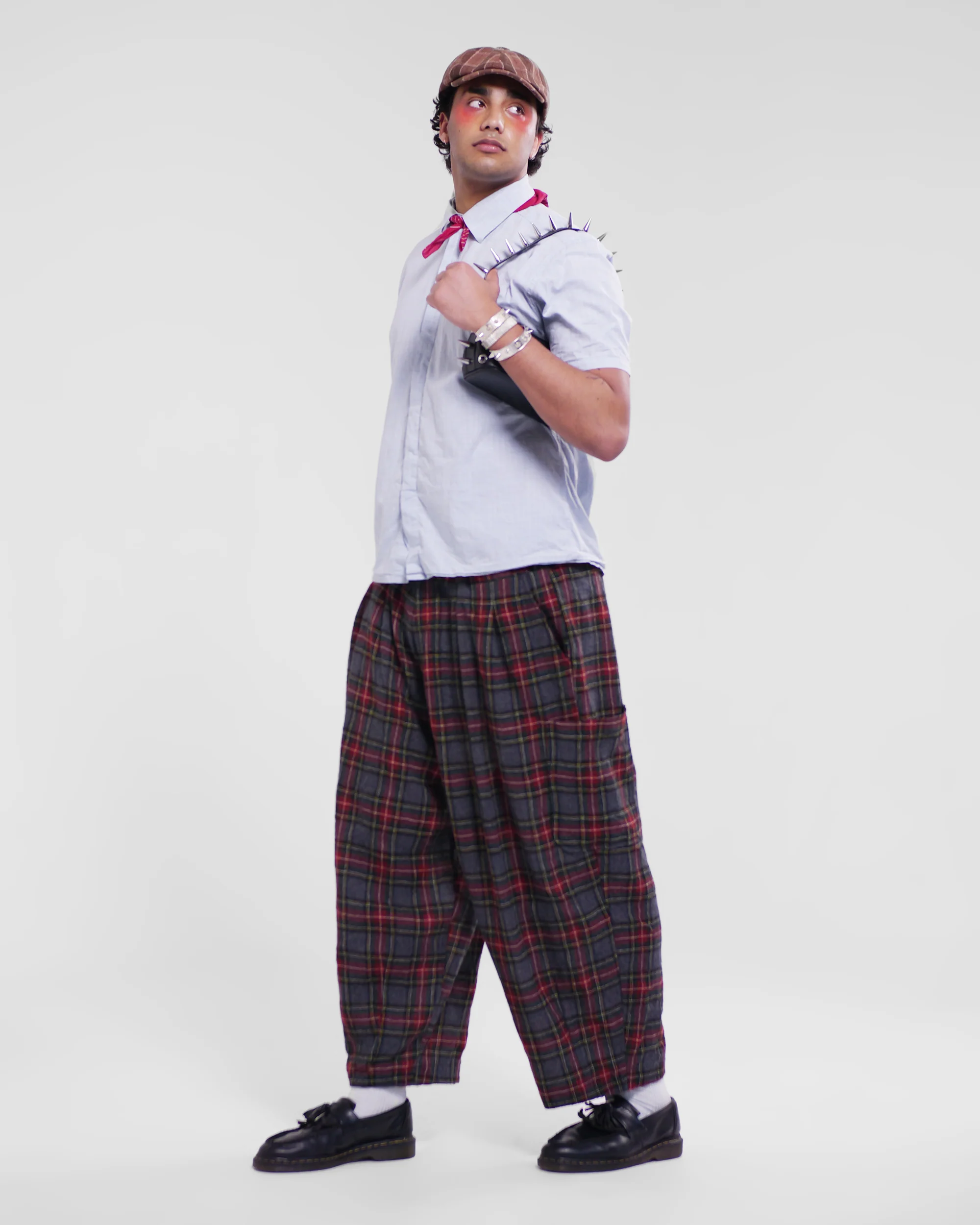 Lucky Pierrot Pant V2 in Classic Tartan - Image 3