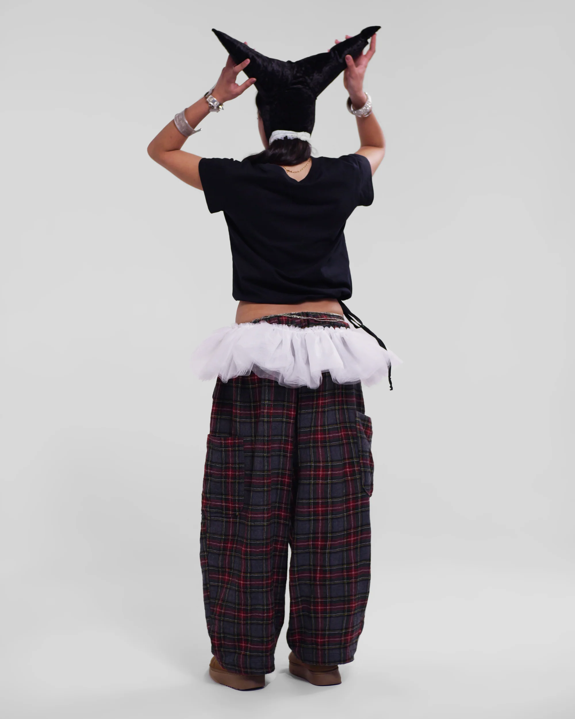 Lucky Pierrot Pant V2 in Classic Tartan - Image 6