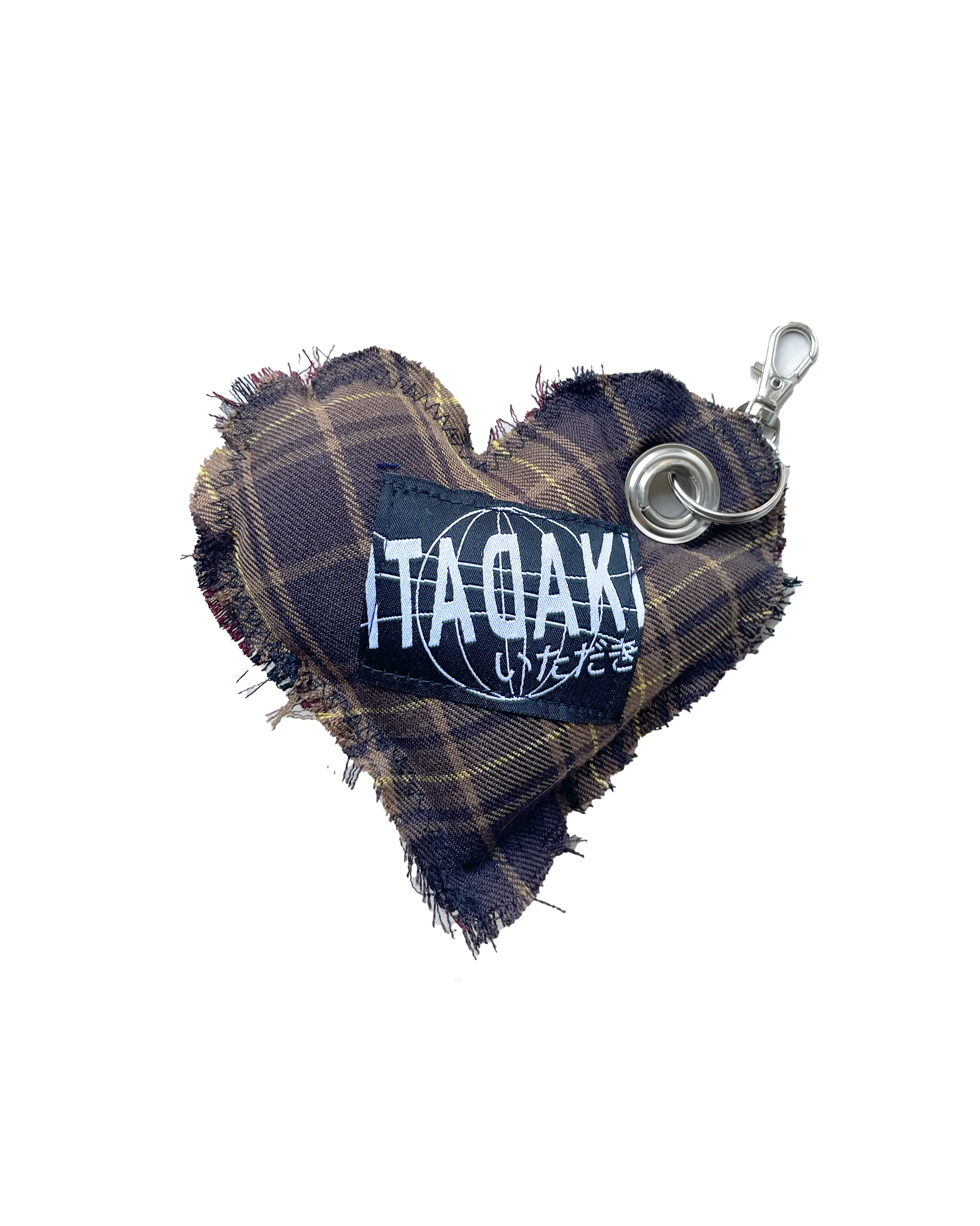 Off-Cut Keychain in Wine/Honey - Image 3