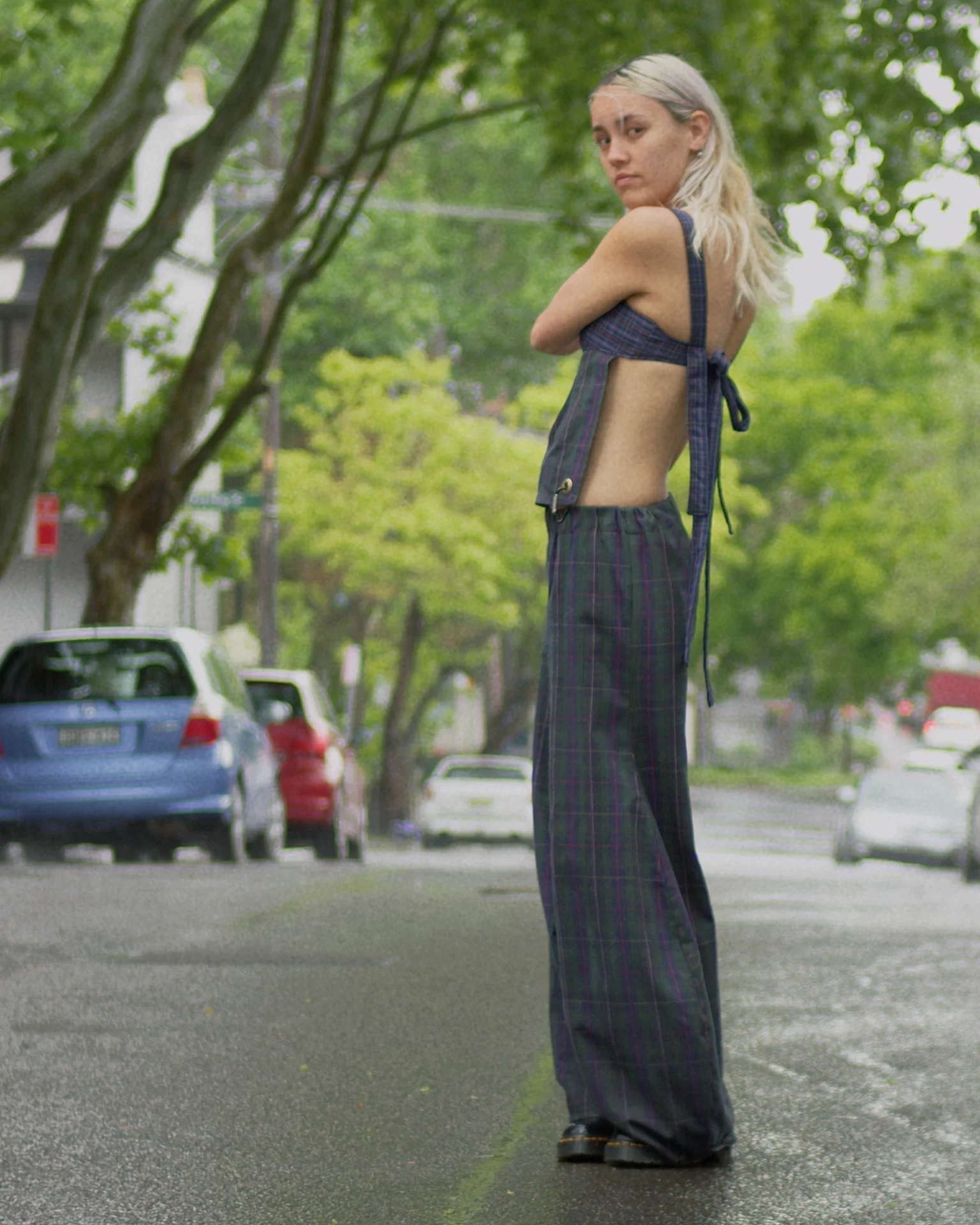 Puff Pant in Moss - Image 13