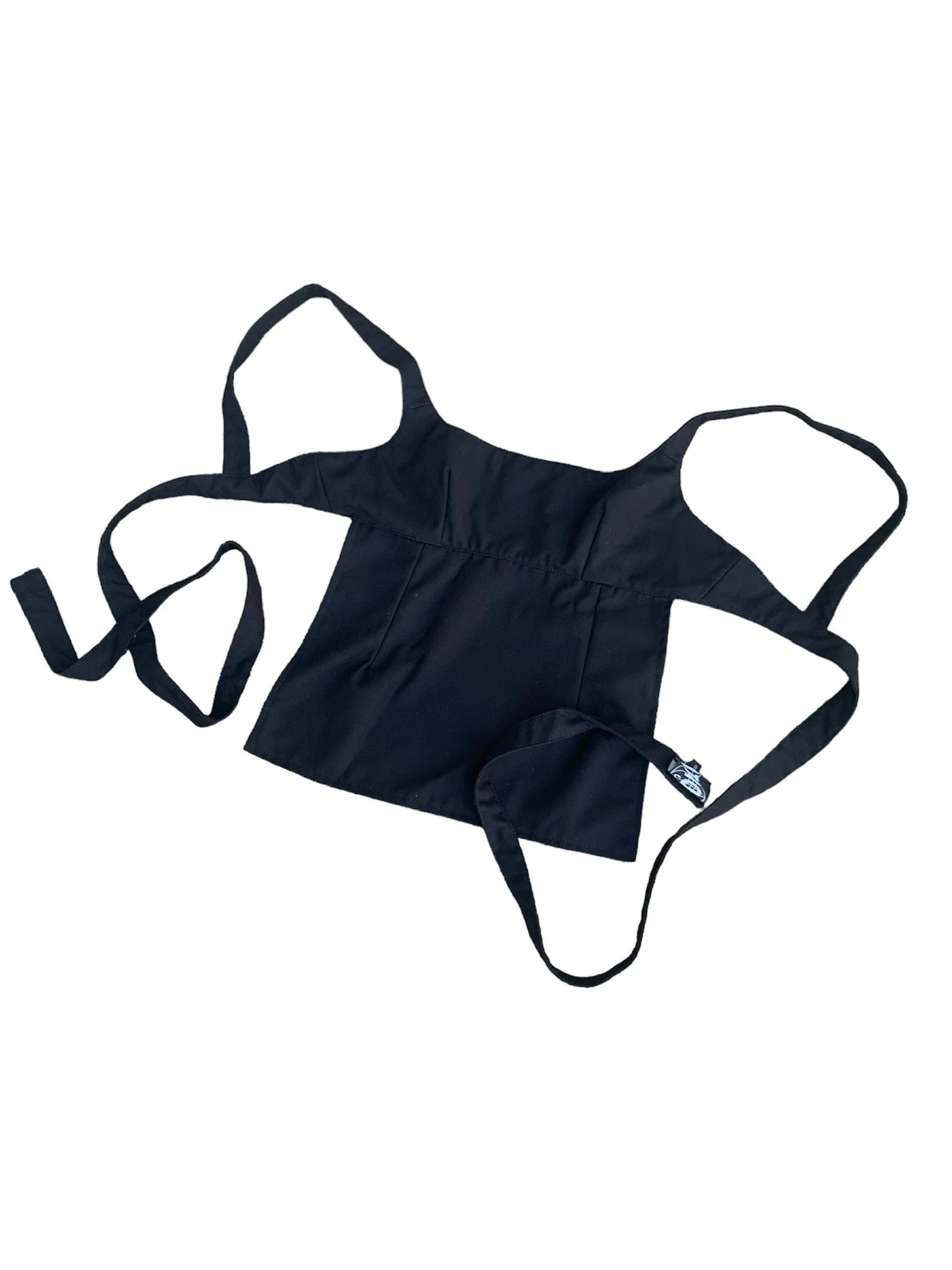 Obi Reversible Top In Black/Houndstooth - Image 11