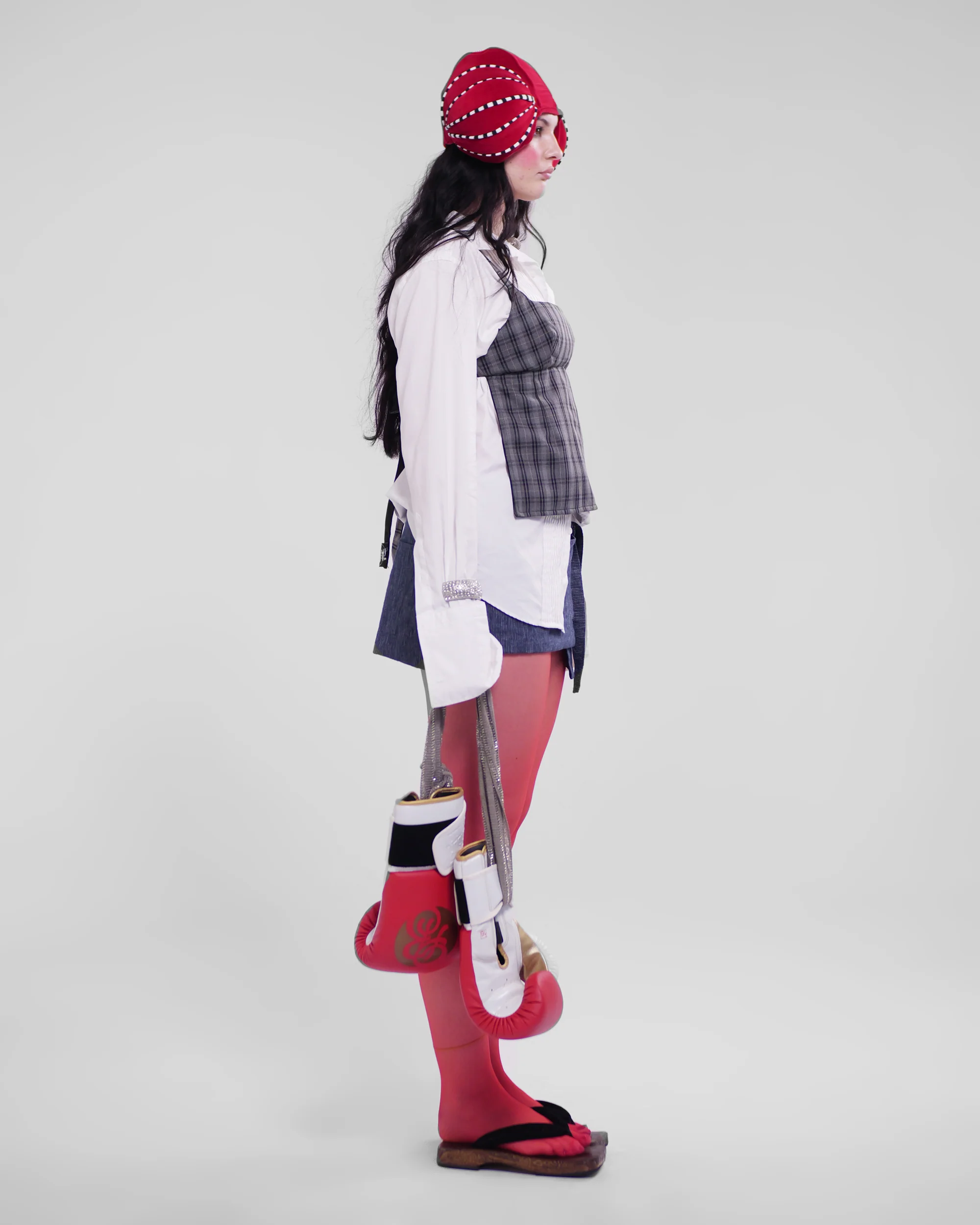 Obi Reversible Top in Smoke/Black - Image 10