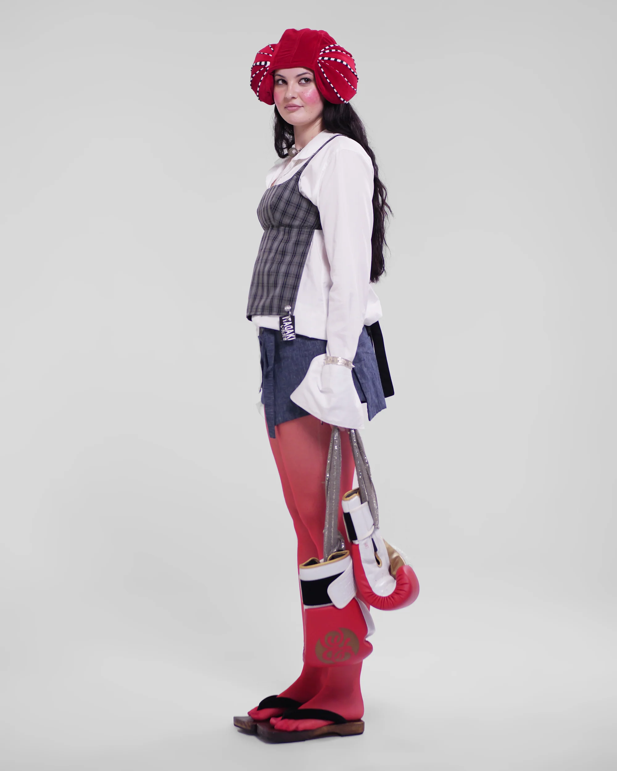 Obi Reversible Top in Smoke/Black - Image 16