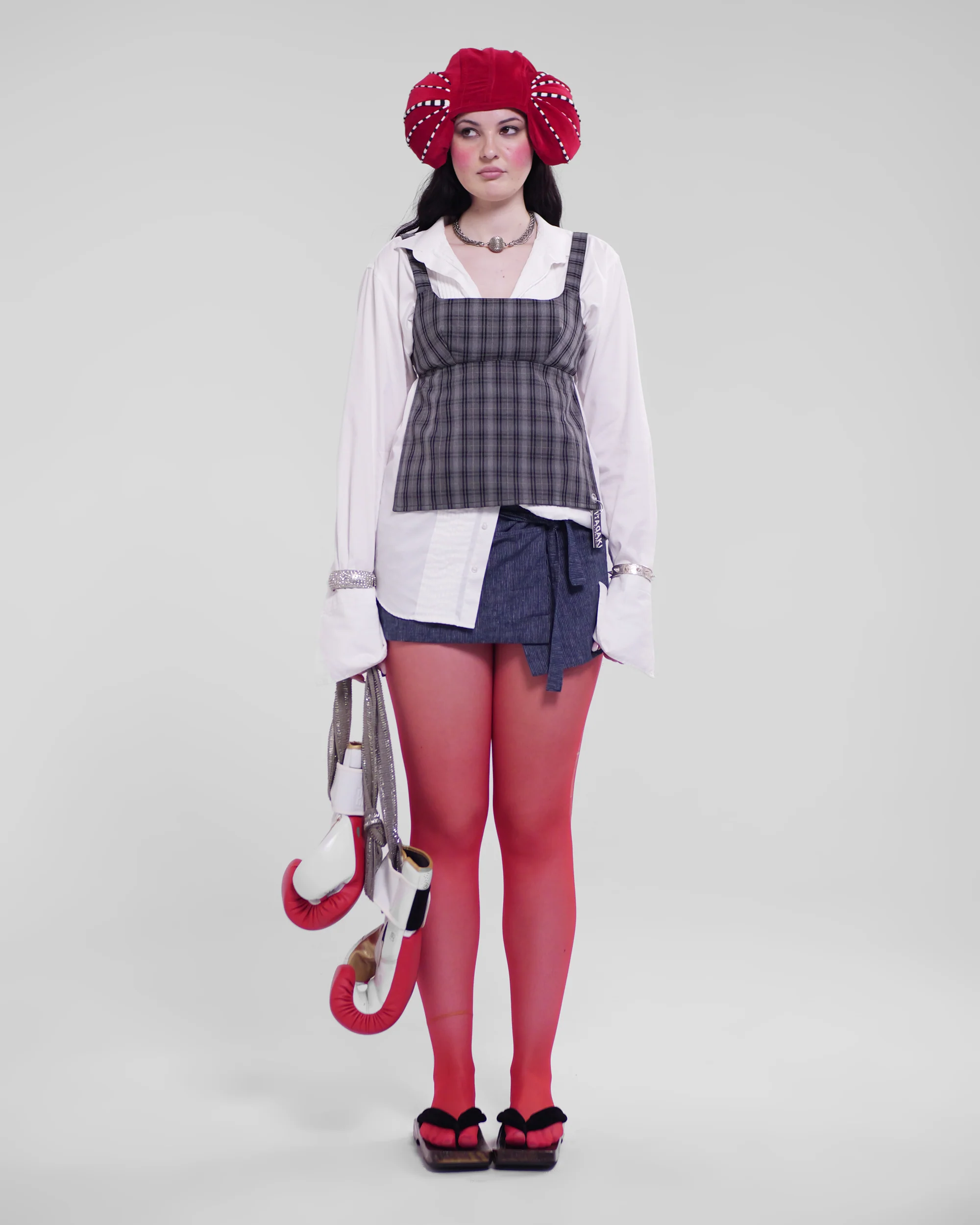 Obi Reversible Top in Smoke/Black - Image 4