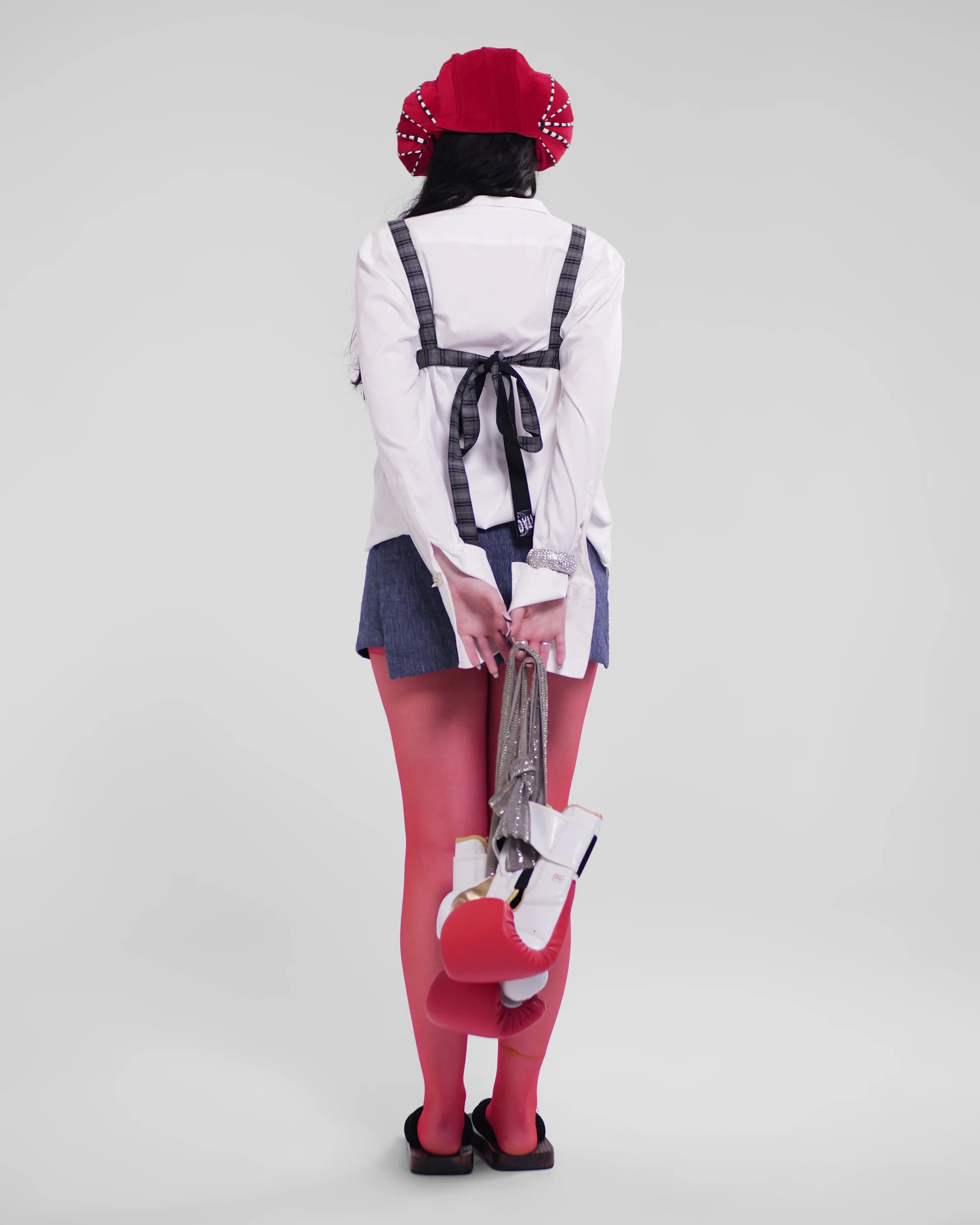 Obi Reversible Top in Smoke/Black - Image 5