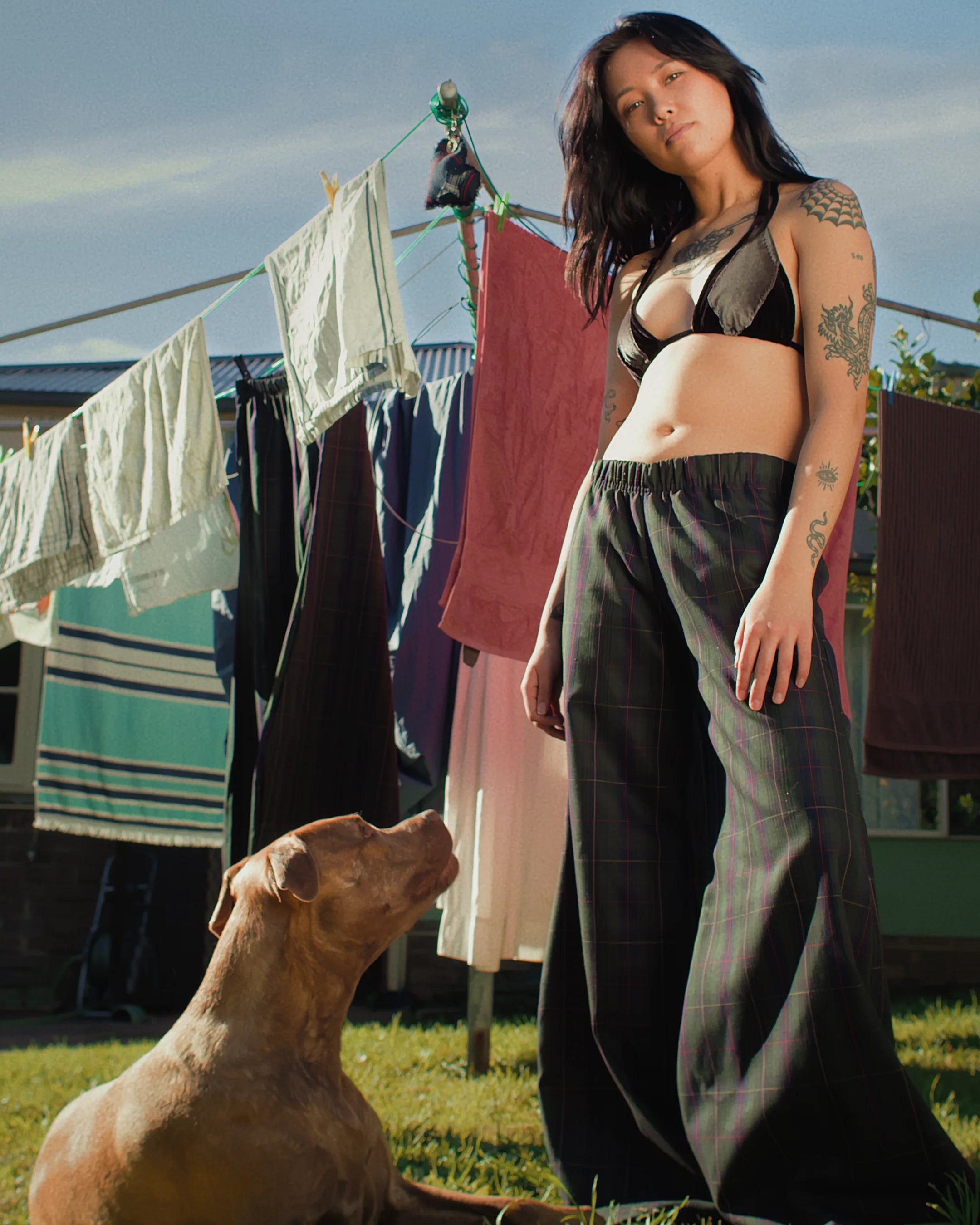 Shawties Puff Pant in Moss - Image 5