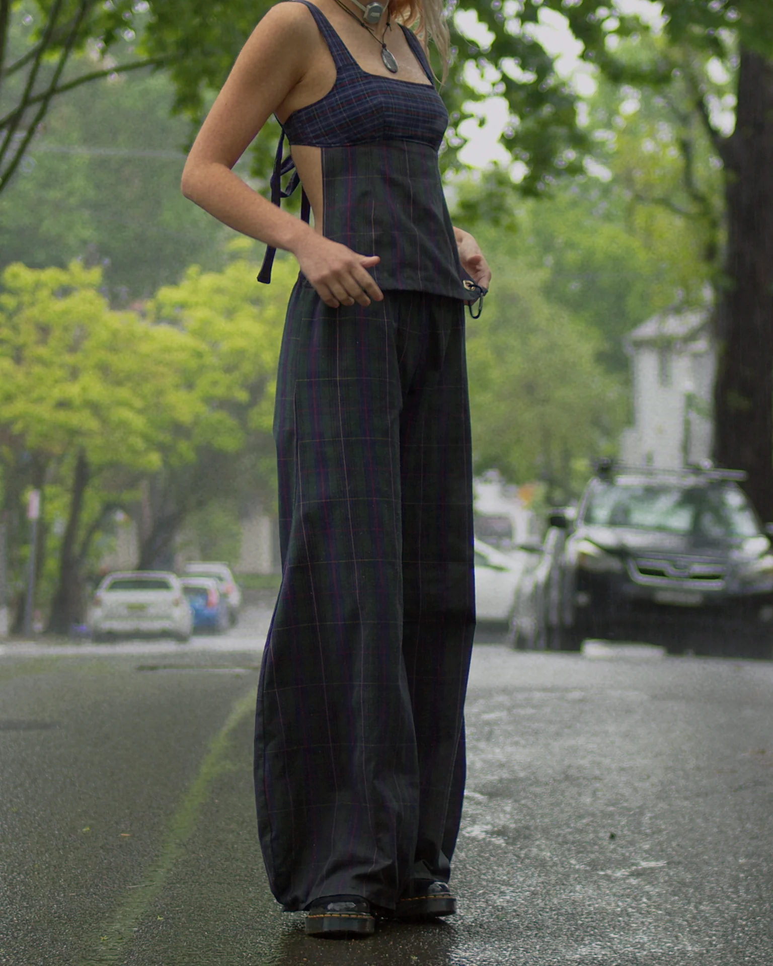 Shawties Puff Pant in Moss - Image 9