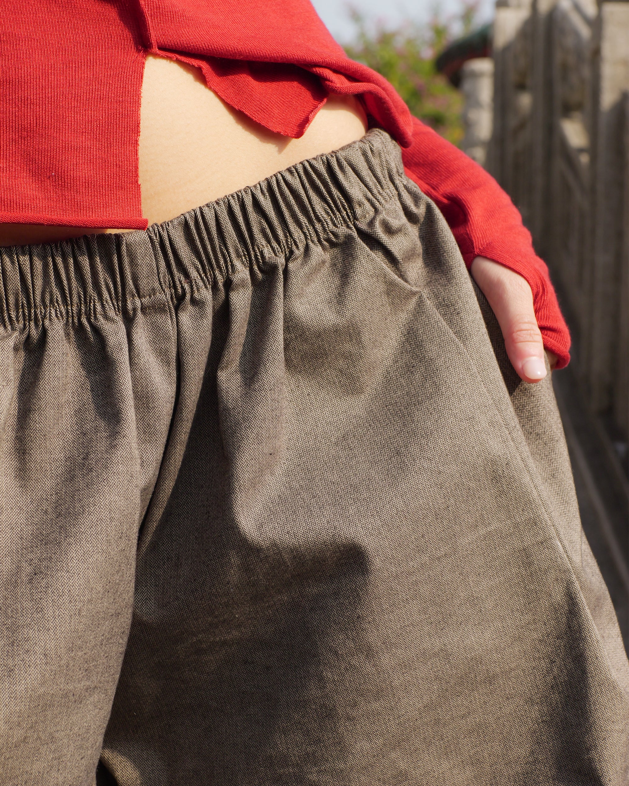 Toshi Shorts in Chia - Image 6