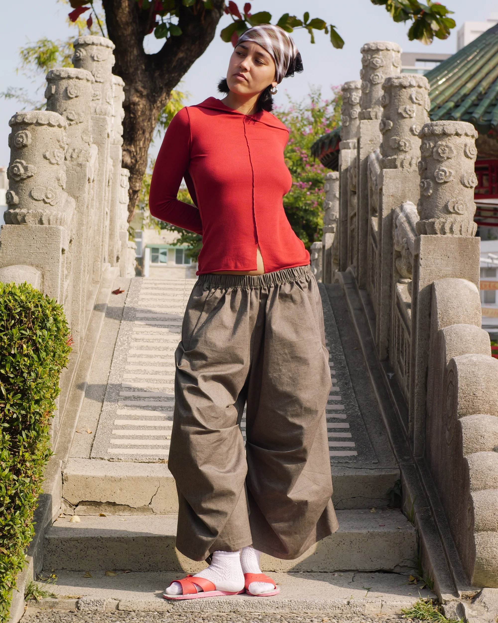 Toshi Shorts in Chia - Image 8